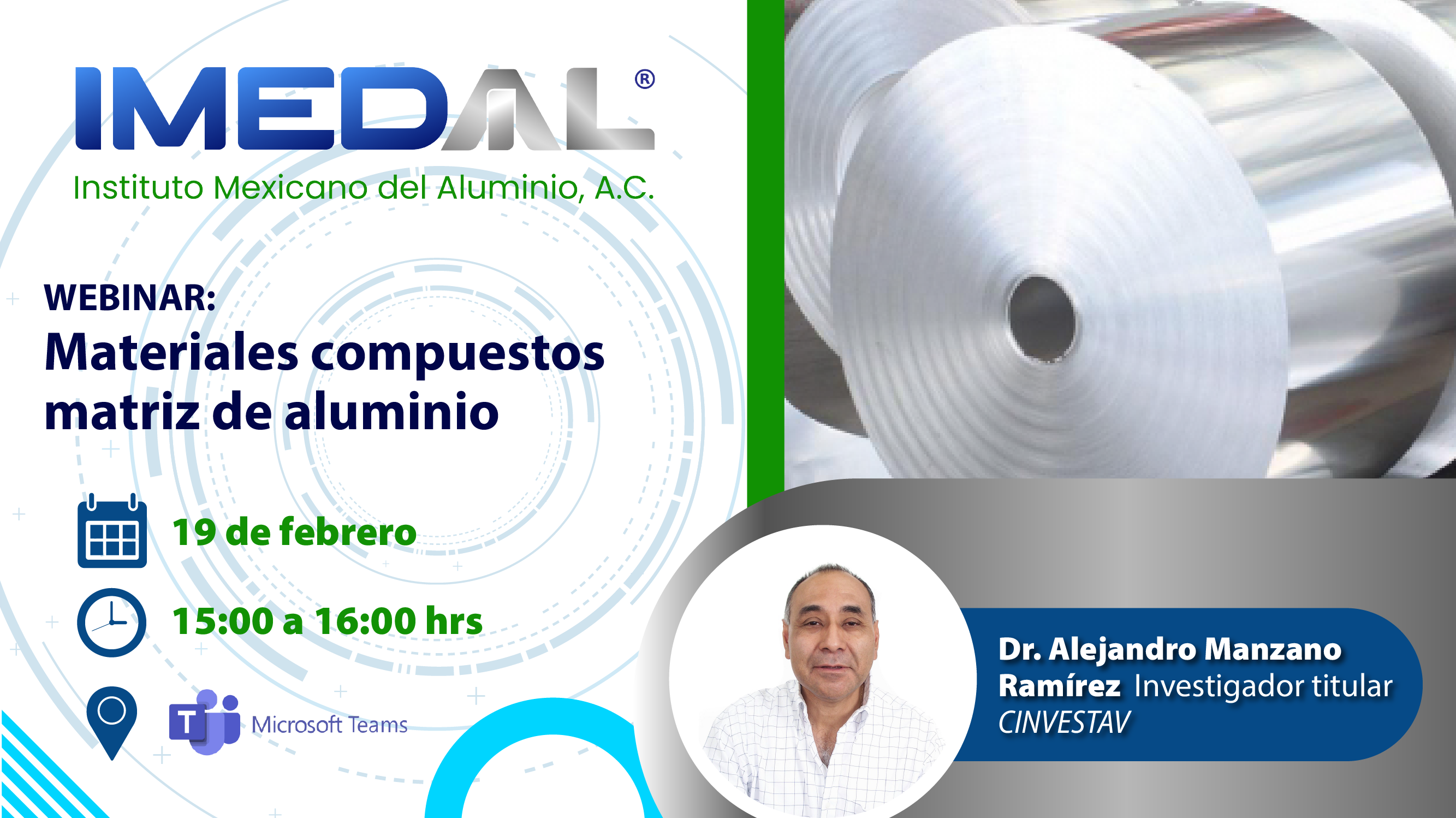 Webinar : Materiales compuestos matriz de aluminio